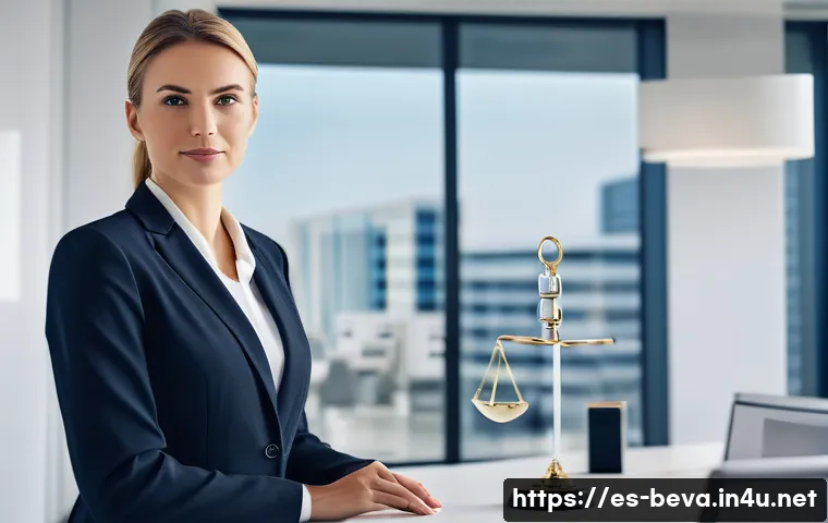 건축평가사가 직면하는 윤리적 문제 - A professional architect appraiser, male or female, in smart business attire, stands confidently in ...